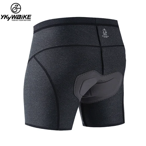 Ykywbike-pantalones cortos de ciclismo para hombre, ropa interior de ciclismo, almohadilla de esponja de alta elasticidad, pantalones cortos de montaña a prueba de golpes, ropa interior para bicicleta de montaña