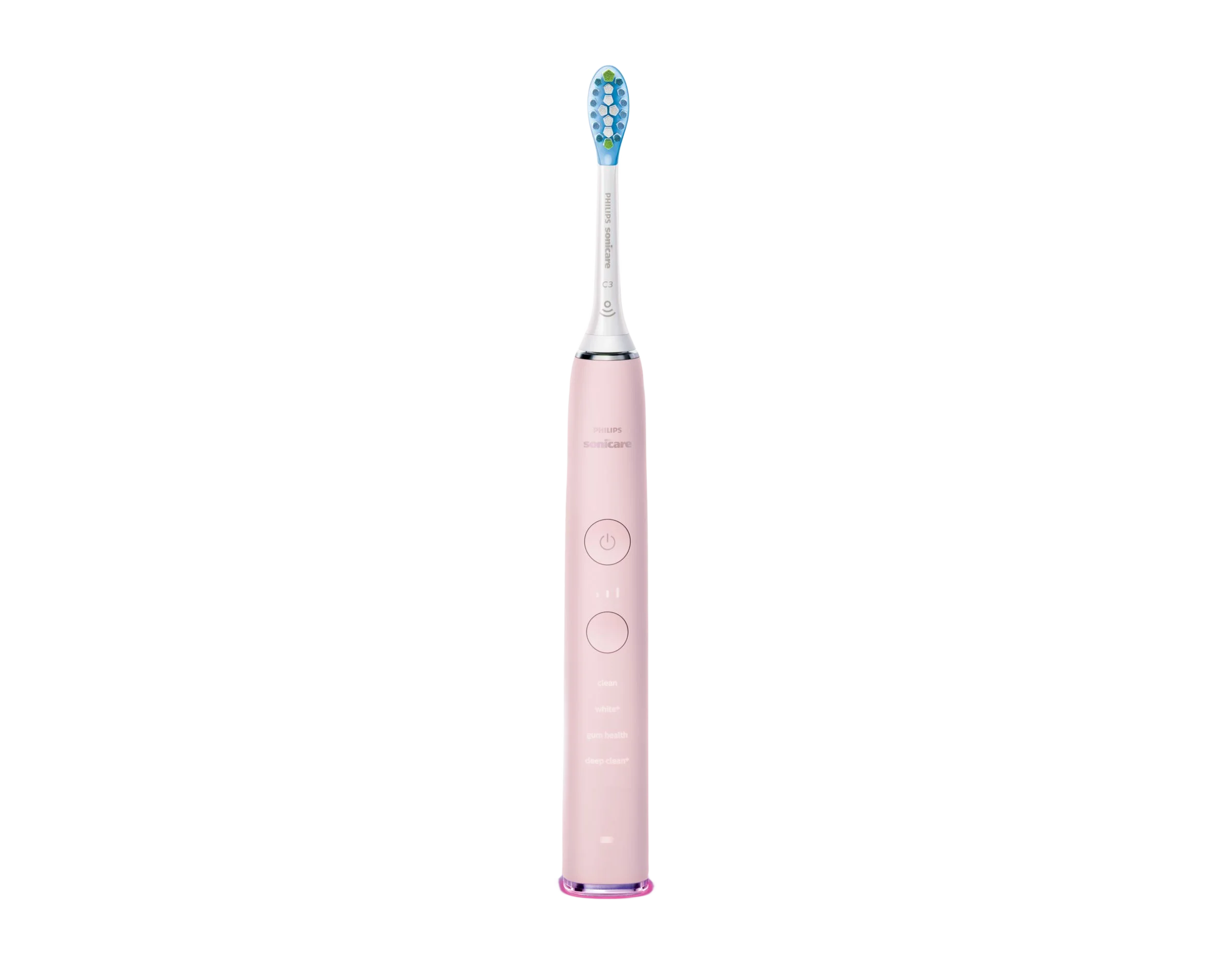 Philips-Brosse à Dents Électrique Rechargeable DiamondClean HX992, Têtes de Rechange, Noir, Rose, Blanc, pour Adulte