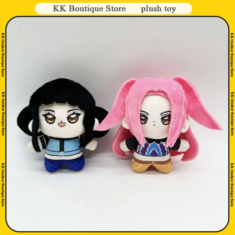

NEW Kpop Demon Hunters Saja Boys Plush Keychain Cute Cartoon Jinu Abby Plushie Bag Decor Stuffed Christmas Halloween Toy Gift