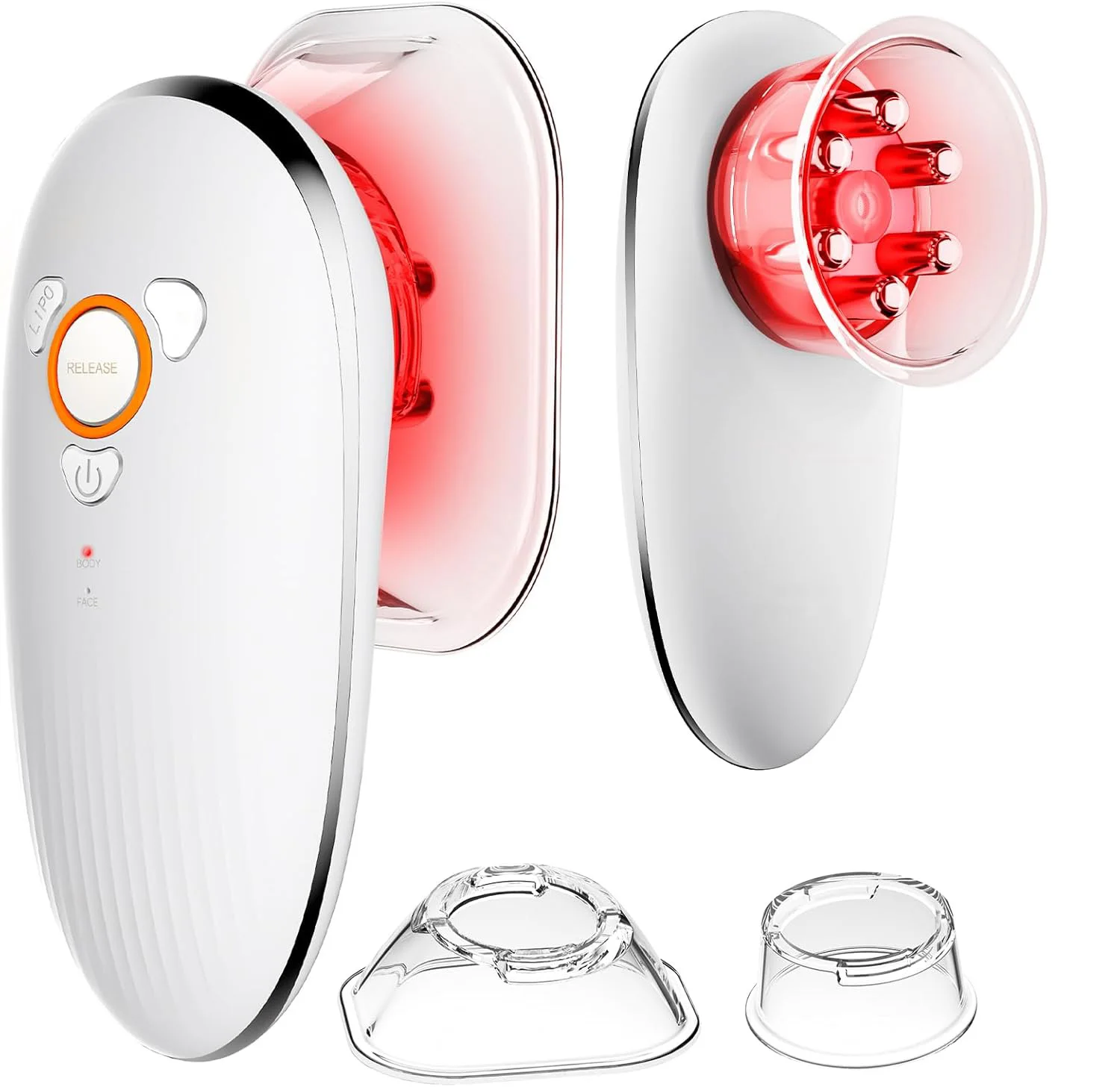 Masseur sculptant pour le visage et le corps, appareil anti-cellulite, brûleur de graisse, machine de modelage avec luminothérapie LED pour la perte de poids