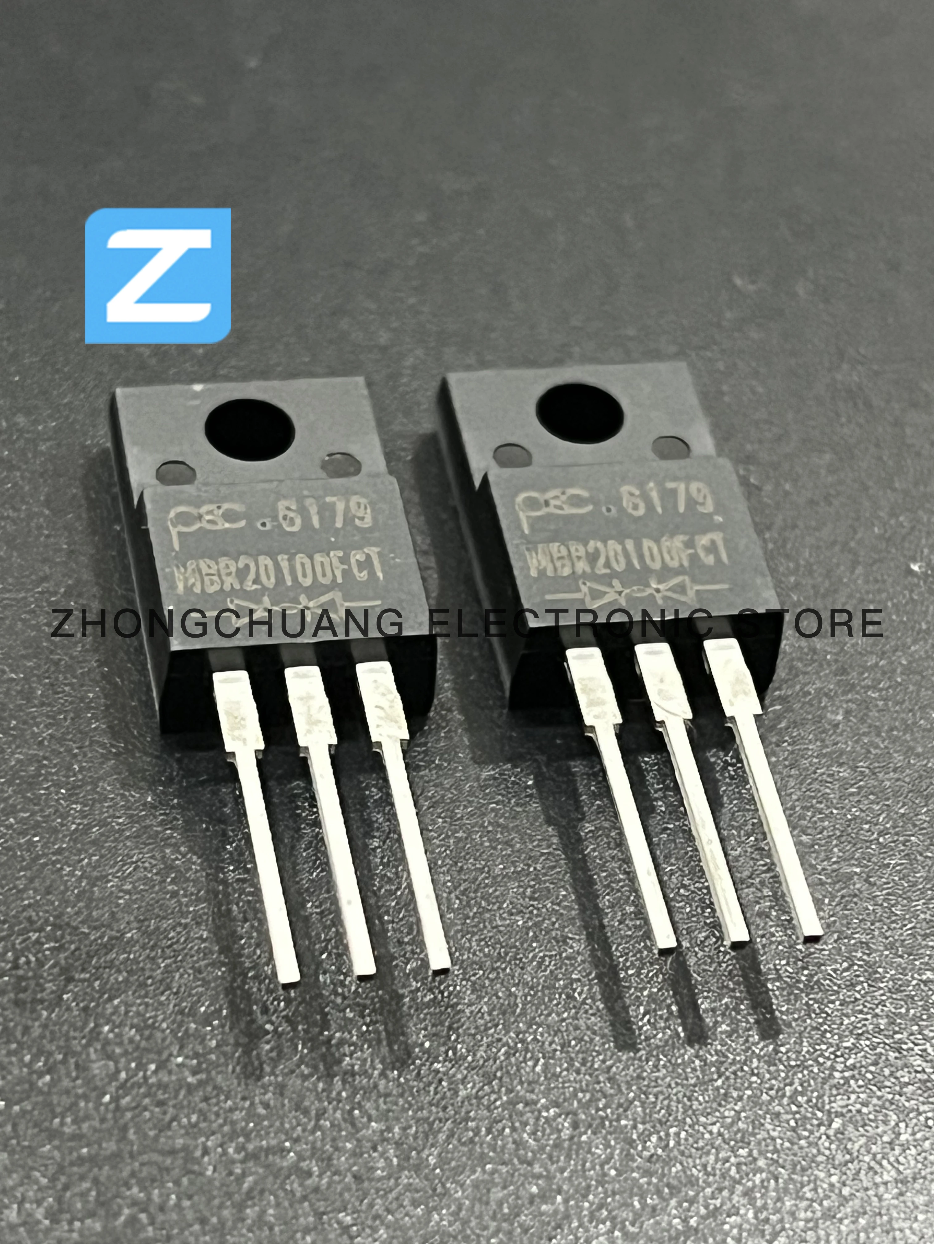 1-10PCS MBR20100FCT TO-220F 100V 20A nowy oryginał