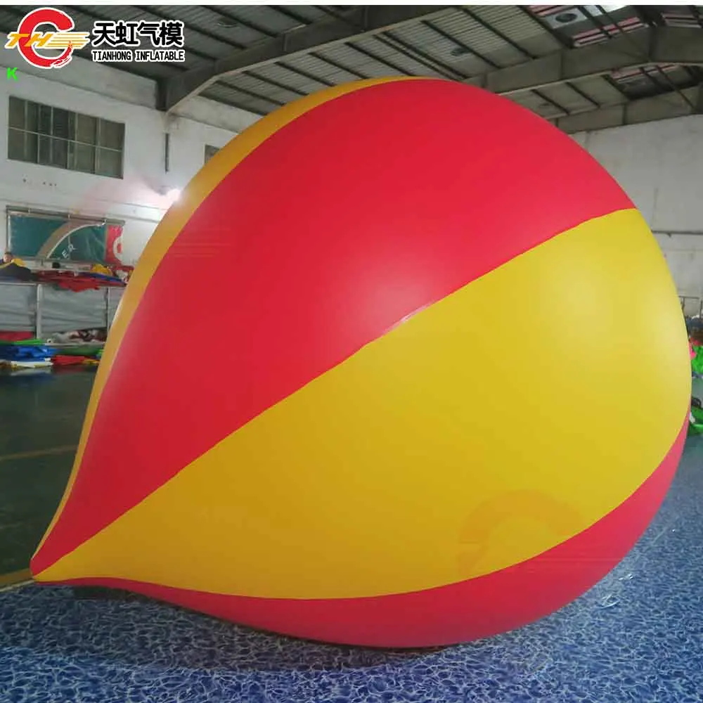 Envío rápido, globo de helio inflable con forma de gota de agua de 2,5 mH para decoración de escenario de fiesta en club nocturno