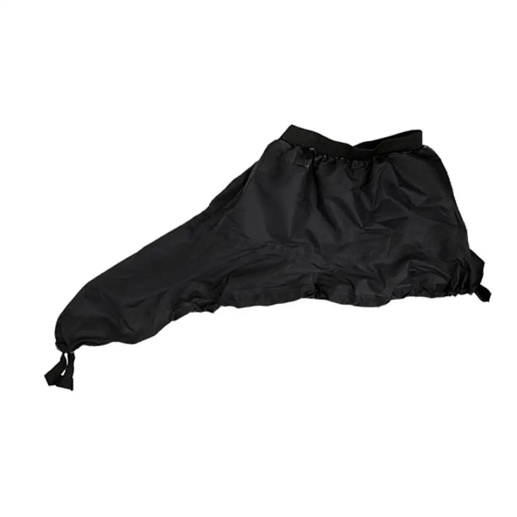 Universal Adjustable Spray Skirt Deck Sprayskirt Cover Kayak Accessory Black