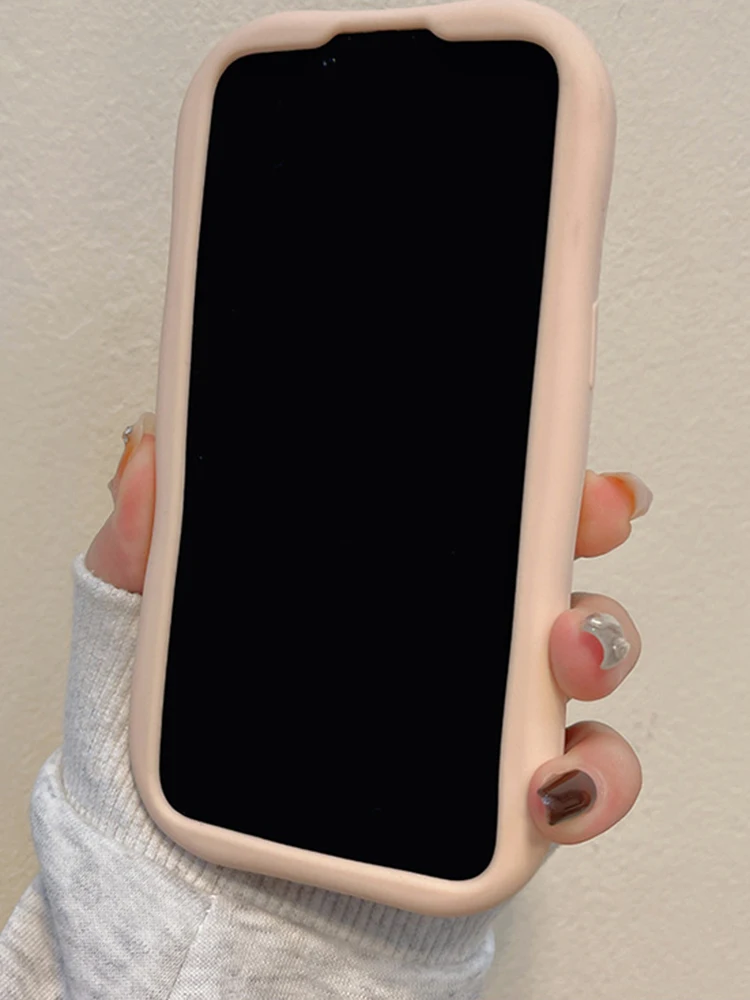 Schöne 3D Bär Versteckte Halter Stehen Silikon Telefon Fall Für iPhone 11 12 13 14 15 16 Pro Max XS XR X 7 8 Plus Nette Mädchen Abdeckung – Detail 12