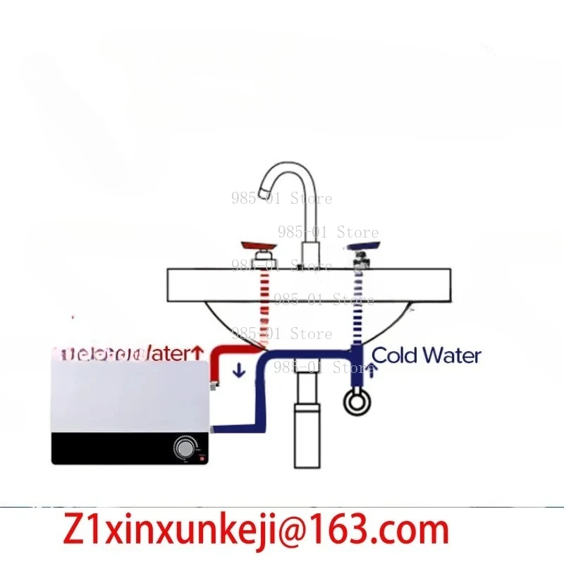 12 Volt 6L Caravan Hot Water Heater, Campervan Household Hot Water Equipment