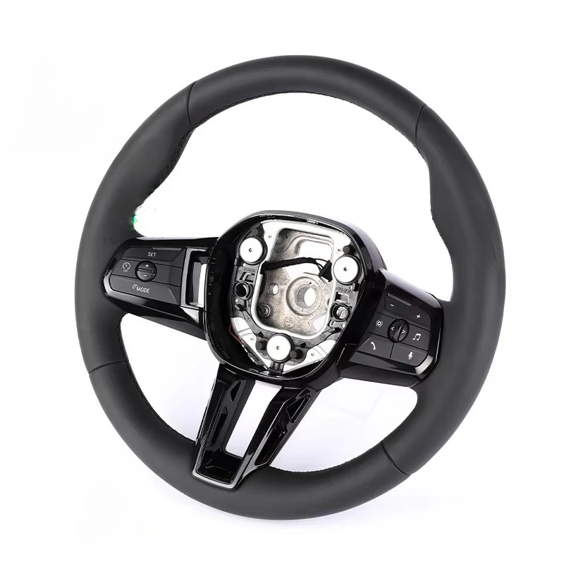 

All-leather steering wheel, suitable for 5 Series 7 Series ID8 upgraded new steering wheel