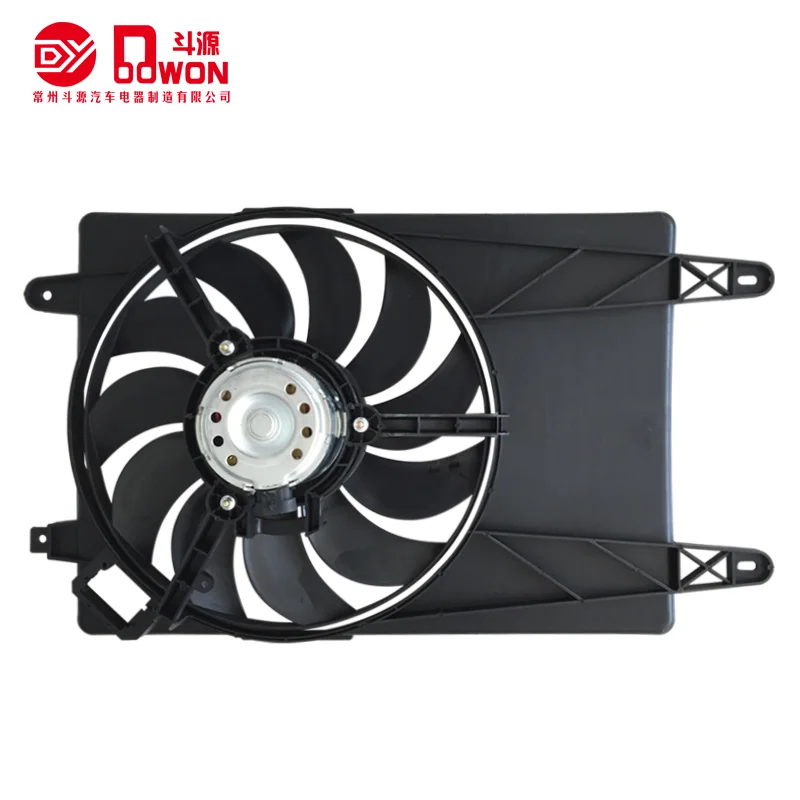 12V Car Auto Part Car Radiator Cooling Fan Auto Parts Cooling Radiator Fan ISO Certification Oem 2S65-8C607-EA FOR Fiesta 02-08