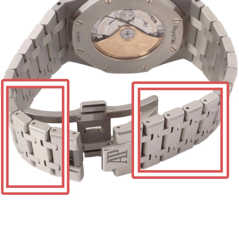 steel watch band link Repair segment for AP Audemars Piguet Royal Oak 41mm automatic watch 26320 15400