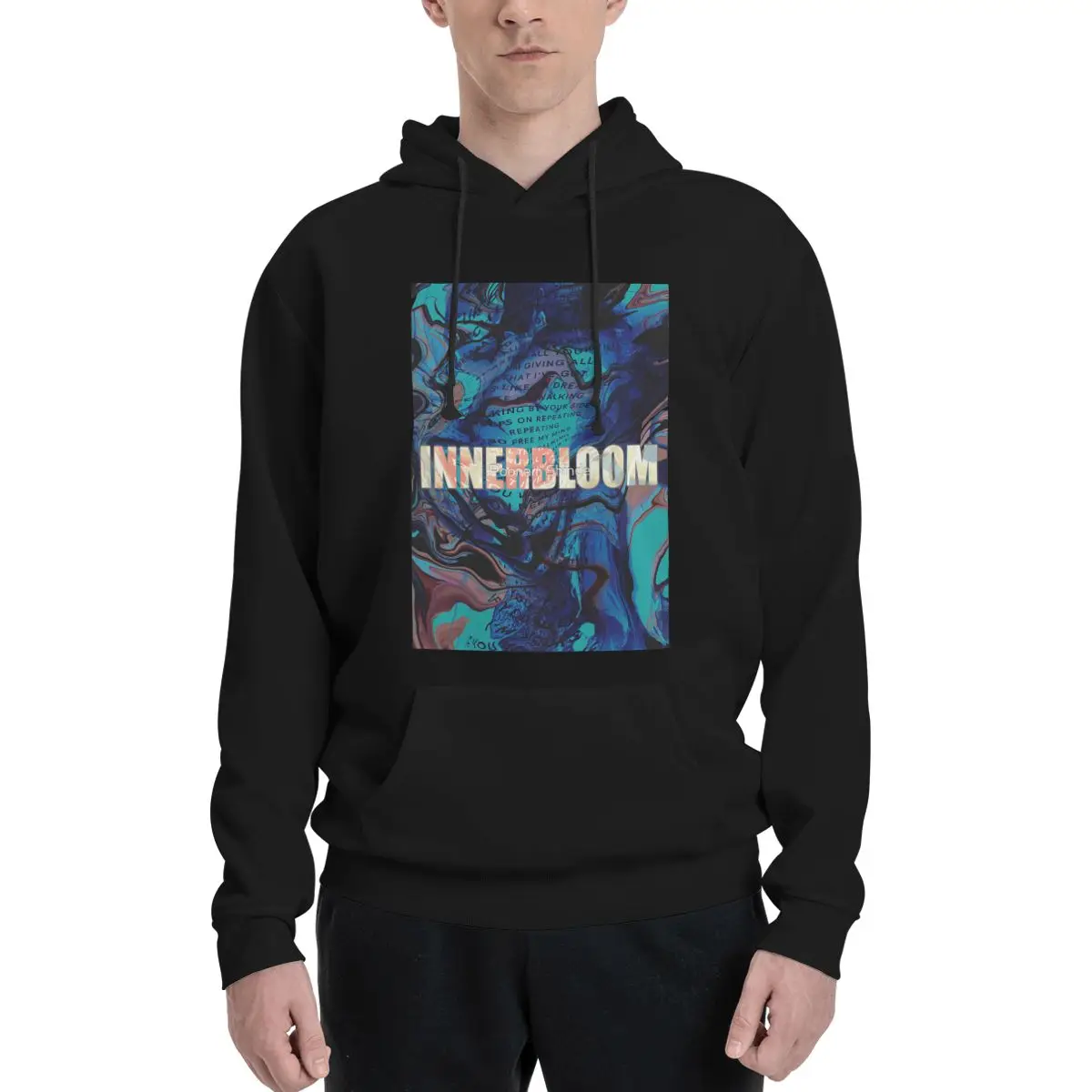 Innerbloom- Rufus Du Sol Hoodies Anime Oversized Hoodie Hip Hop Men 's Sweater