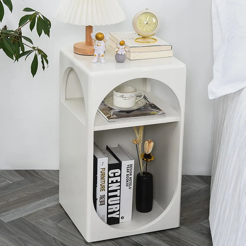 Bedside Tables Italian Nightstands for Bedroom Organizers Storage Simple Narrow Luxury Night Chests Center Muebles Home Furnitur