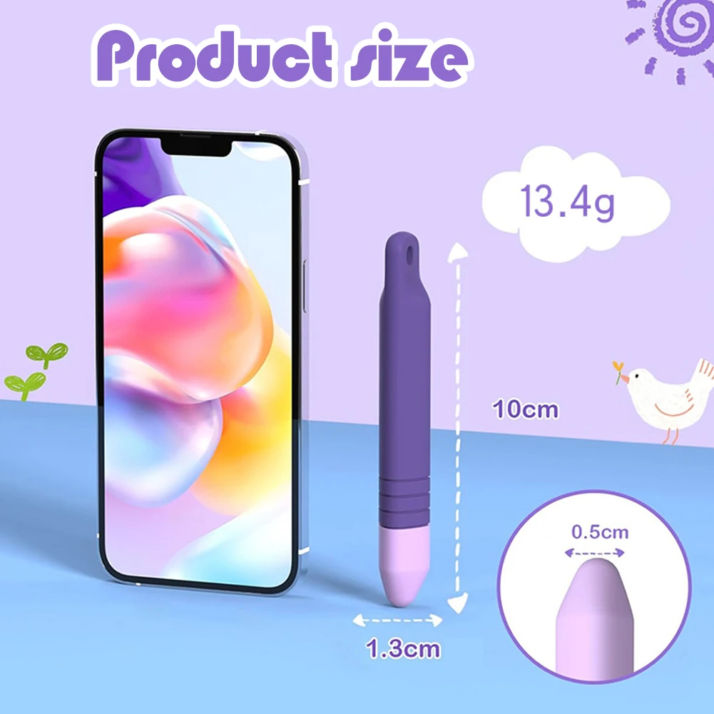 Universal Rubber Tip Stylus Pen For iPad All Touch Screens Devices Kids Tablet Capacitive Touch Pens For Children Drawing Pencil
