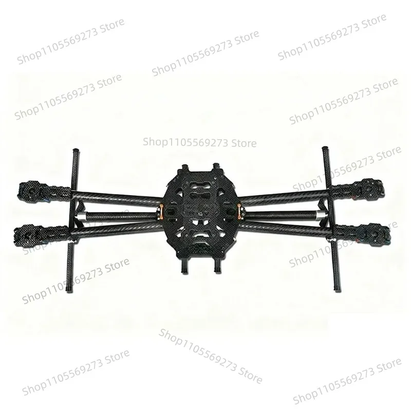 650mm Foldable Quadcopter Frame 3K Carbon Fiber Portable Drone Aerial Photography Surveillance Mapping Parts