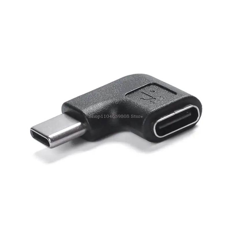 Type C 90 Degree Adapter 10Gbps Fast Speed Charging Coupler 5A Current Support