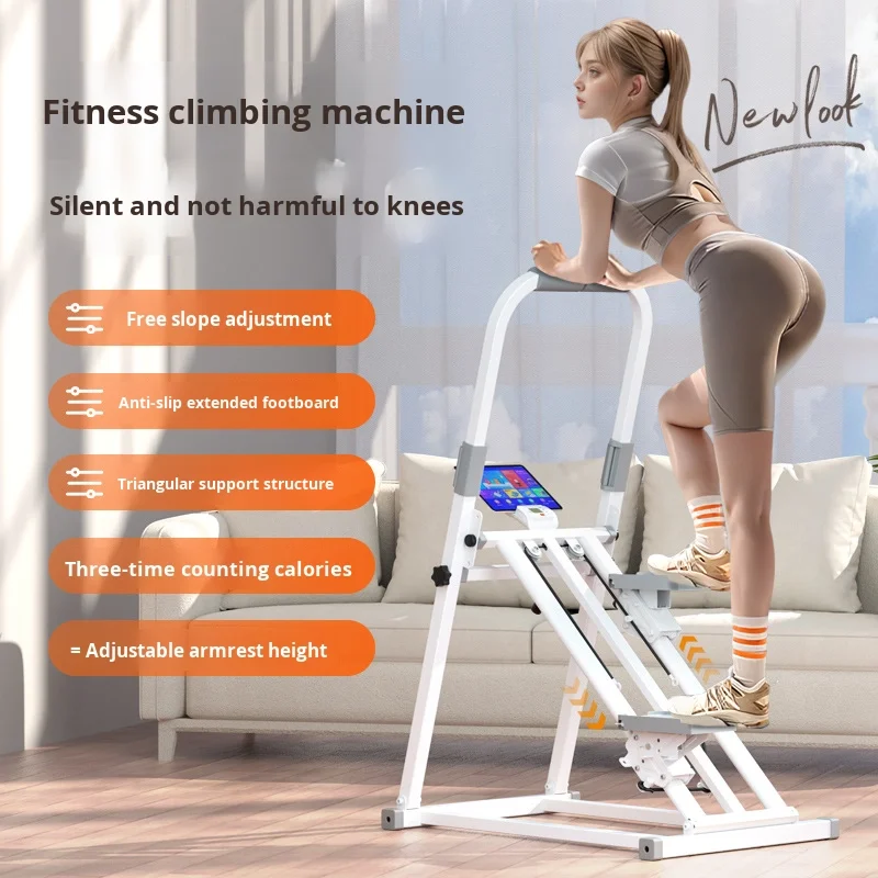 

Multi-Functional Foldable Stepper Stair Climbing Machine New Household Exercise Device for Home Use