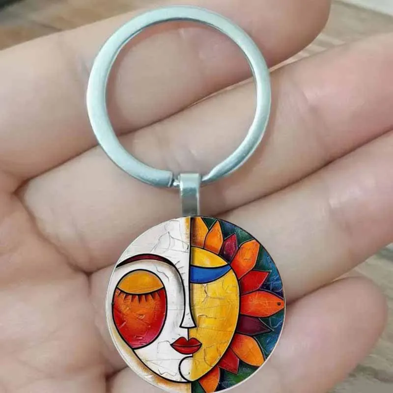 

Wolf and Deer Keychain - Iron Zinc Alloy, Perfect for Valentine's Day, Christmas, Birthday Gifts, for Animal Enthusiasts, Gifts