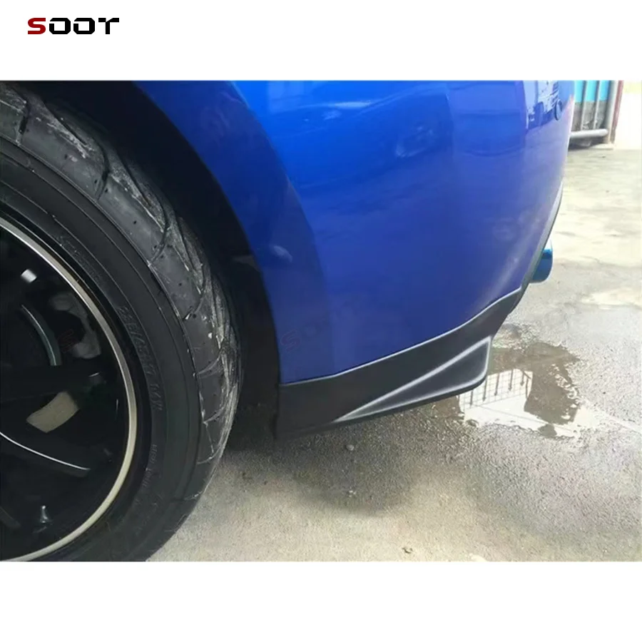 

For Toyota GT86 Subaru BRZ 2013-2019 Carbon Fiber Rear Diffuser Splitter Rear Bumper Lip Side Spoiler Car Bodykit