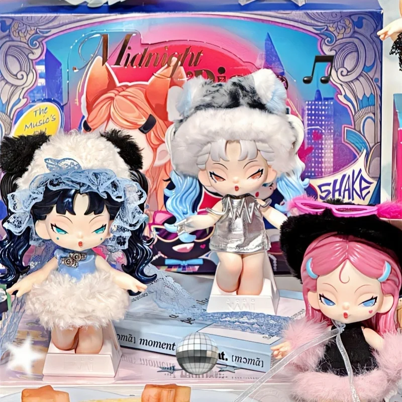 

Новая оригинальная серия Dodo Nami Midnight Disco, слепая коробка, кукла, подвеска, модная фигурка, декор для рабочего стола, игрушка для девочек, подарок на день рождения, сюрприз