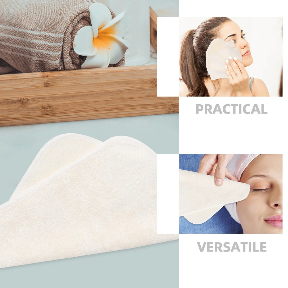 

2Pcs Eco Friendly Bamboo Fiber Face Washcloths Gentle Exfoliating Cleaning Cloths Reusable and Washable for Daily Skincare