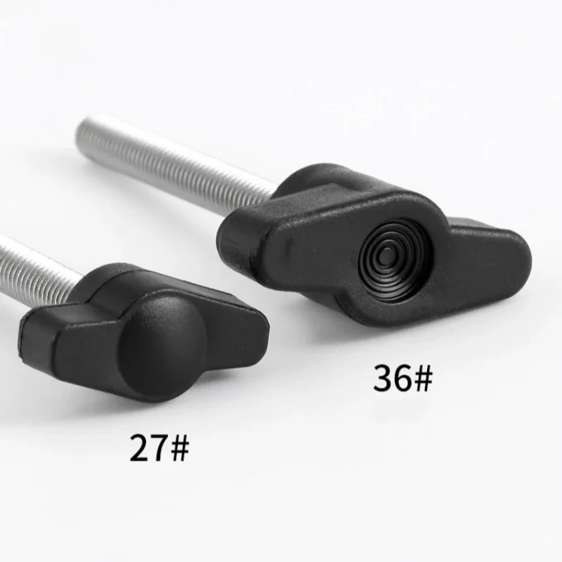 2~10pcs 304 Stainless Steel M4 M5 M6 M8 Plastic T-Handle Hand Knob Bakelite Bolt Mechanically Adjustable Thumb Tighten Screw