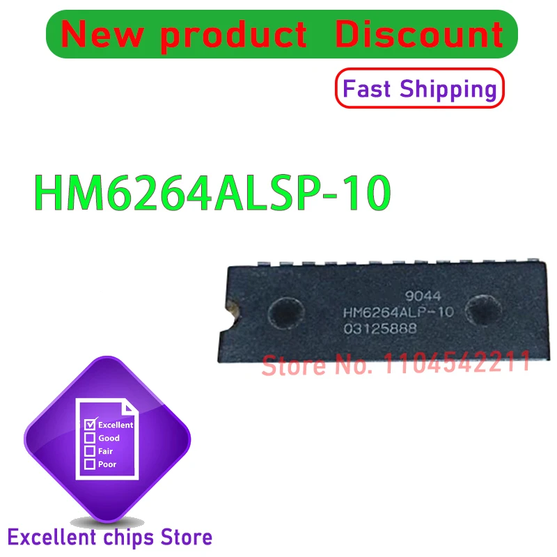 

10PCS/LOT HM6264ALSP-10 HM6264ALSP HM6264 New original