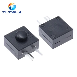 10PCS Headlamp Flashlight Head Light 213WD side switch 12x12mm DC 30V 1A 3pins Straight Feet Push Button Switch ON-OFF-ON