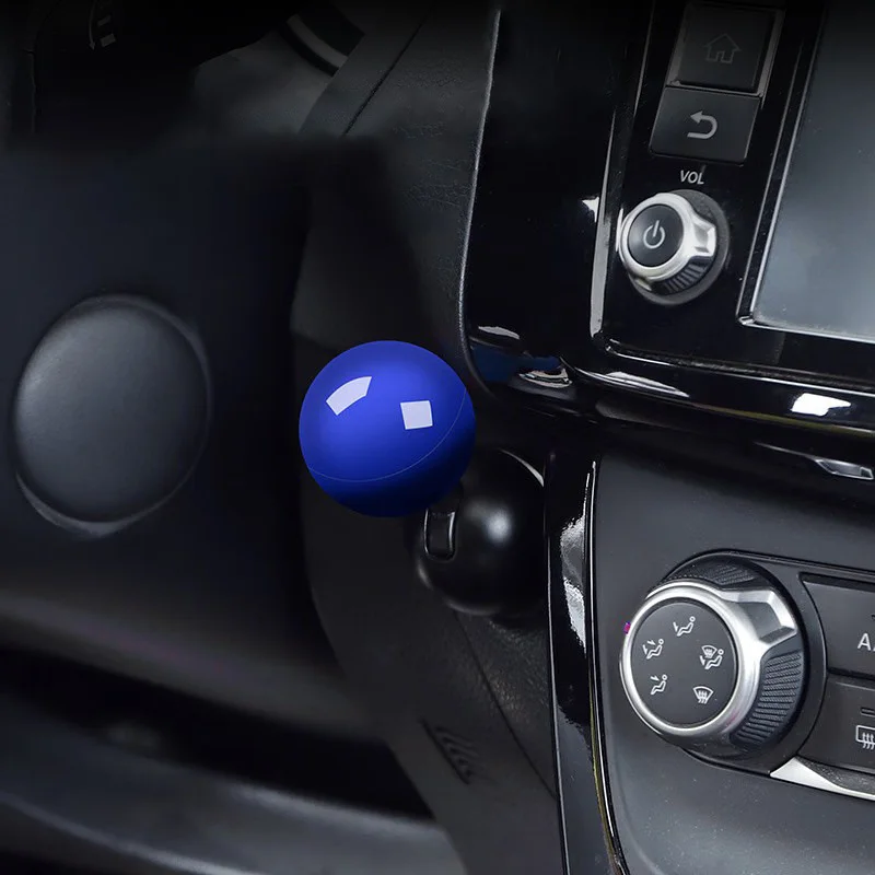 Car Decoration For Car One Click Start Button Decorative Sticker Rocker Push Button Cover Auto Modification Tools Accessories