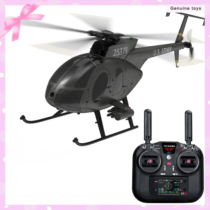 

2025 New Yuxiang F119S Remote Control Helicopter Little Bird Armed Image Simulation Model with GPS Positioning RC Helicopters