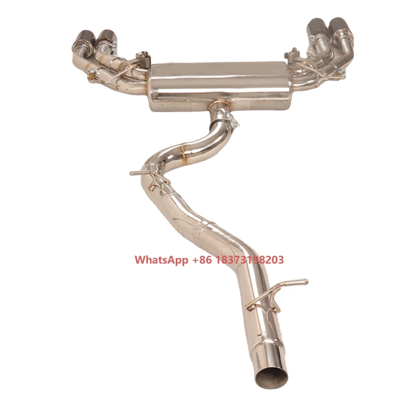 

High-Performance Catback Exhaust System for S3 2.0T Valvetronic Valve Stainless Steel Muffler 304 Surface