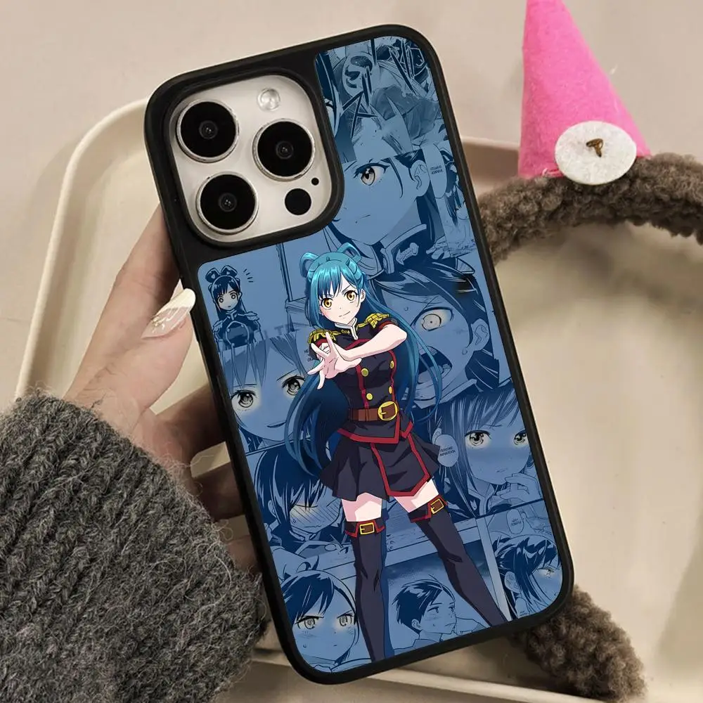 

Чехол для телефона Mato seihei no slave Himari для iPhone 17, 16, 15, 14, 13, 12, 11 Air Pro Max Plus, матовая поверхность, красочный чехол, роскошный