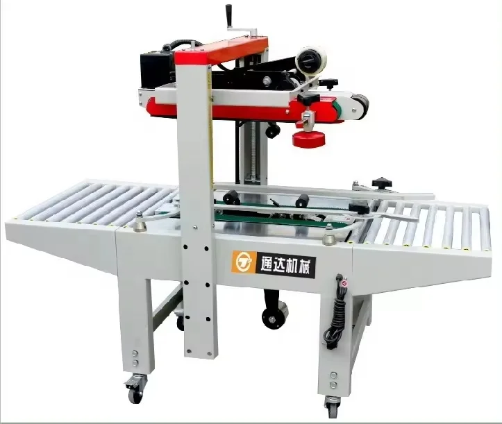 Factory Price Semi Automatic  Manual Tape Carton Sealing Machine Tape Sealer  in Filling Production Line