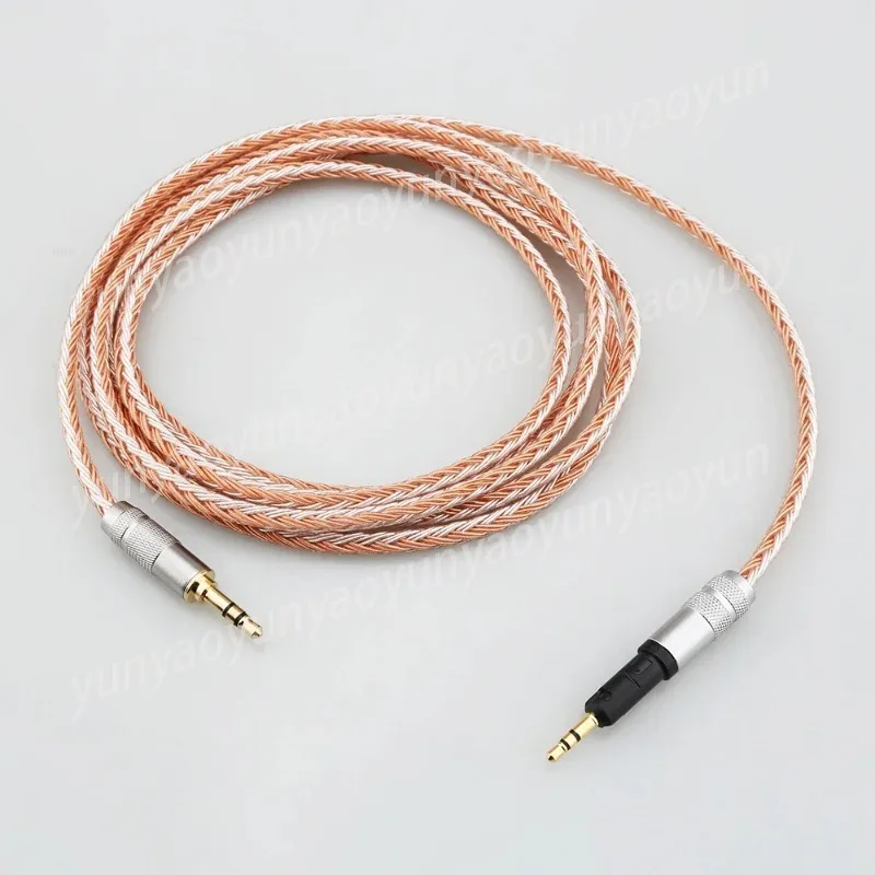 HiFi 2.5mm/3.5mm/4.4mm 8 Core Silver Plated Earphone Cable