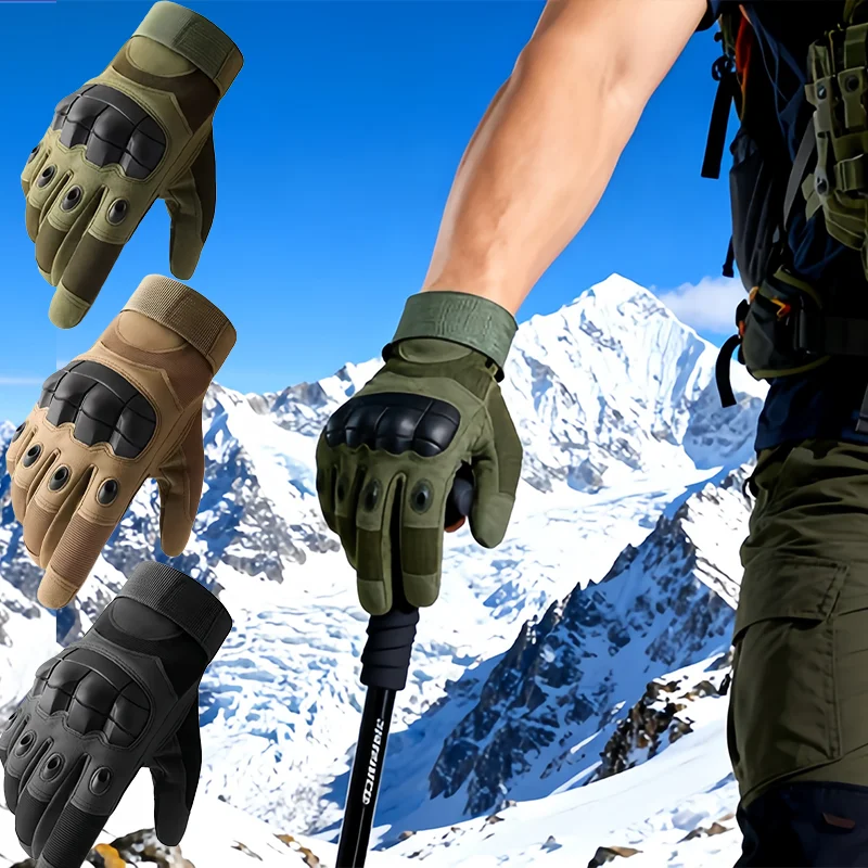 

Heavy Duty Tactical Protective Gloves Anti-Slip Wear-Resistant Outdoor Hunting Camping Boxing Fighting Wilderness Survival Kit