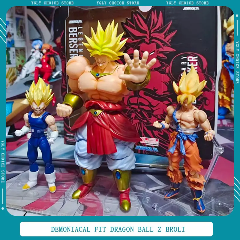 

Demoniacal Fit Dragon Ball Z Super Saiyan Ssj Broli Legendary Berserker Broli Anime Action Figure Model Toy Gift