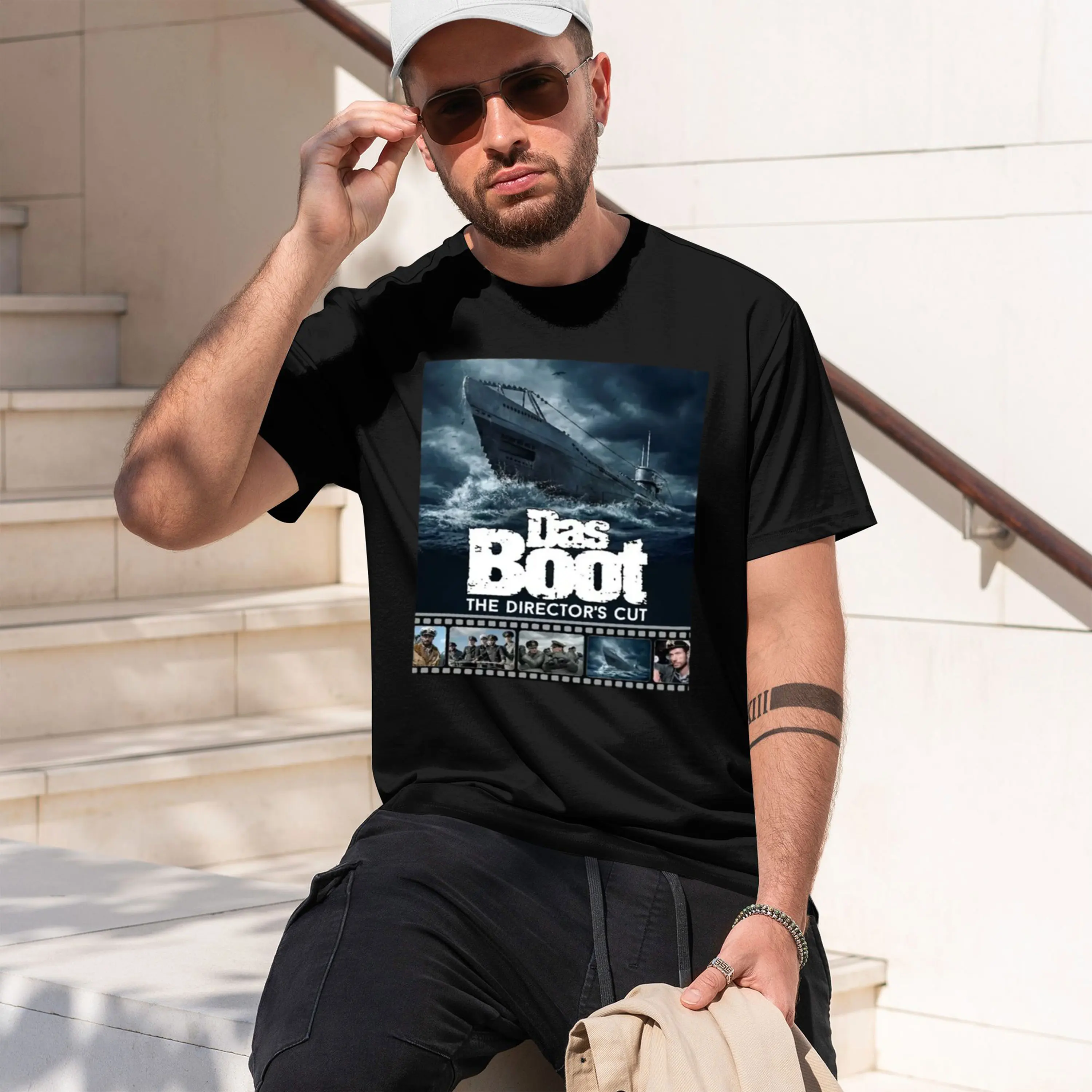 Das Boot Cl Poster T-Shirt summer clothes grh tee shirt t shirt men 2026 New Model Short-sleeve crewneck T-Shirt Classic Casual