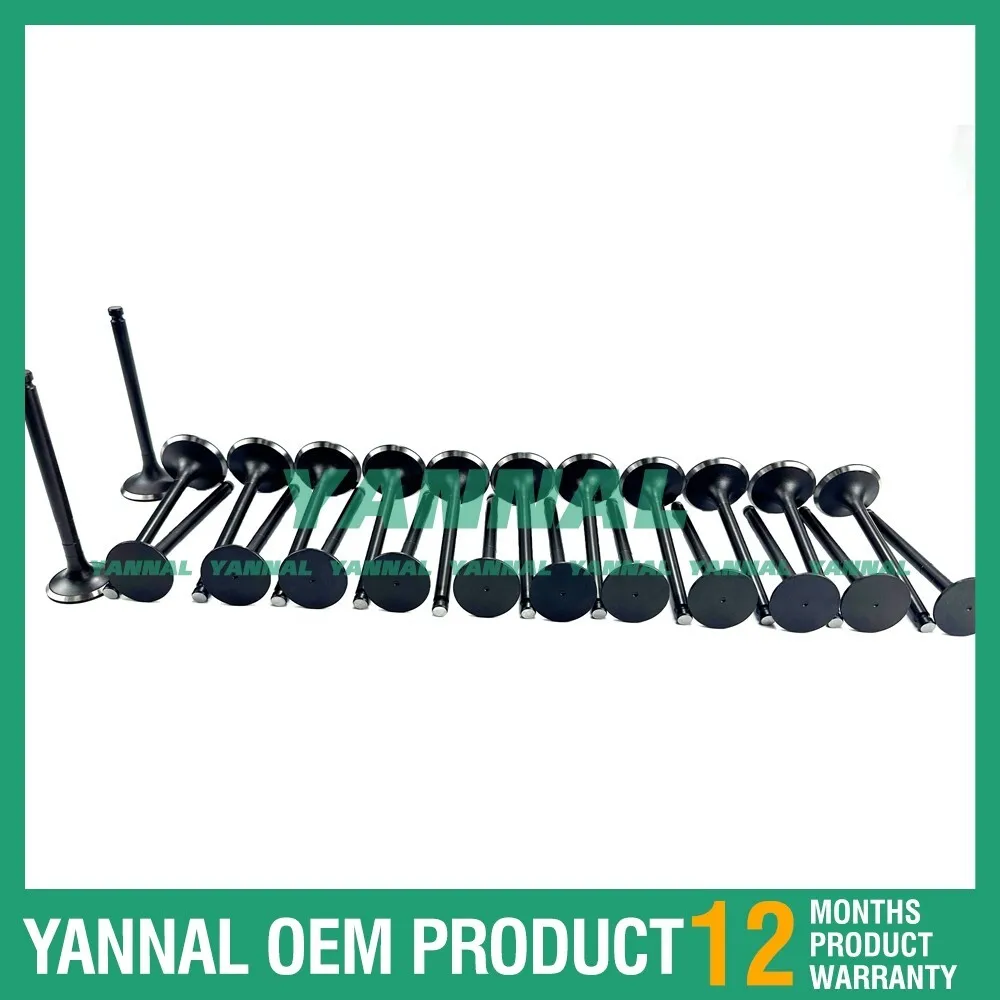 

R944C Intake Valve With Exhaust Valve For Liebherr Excavator Engine Parts