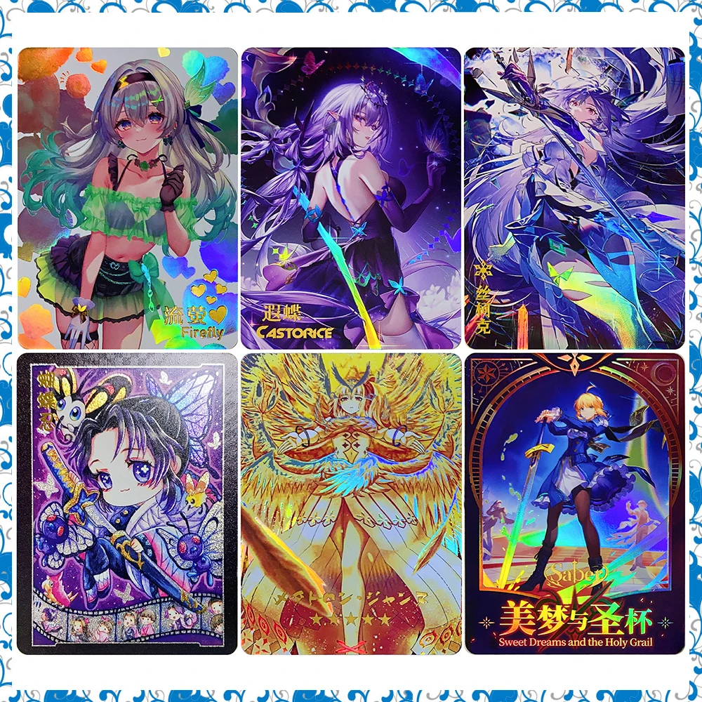 

Коллекционные карты DIY ACG Goddess Story Anime Rem Ram Cartethyia Hoshimi Miyabi Жанна д'Арк Сексуальная игра Игрушки Фестиваль Подарок на день рождения