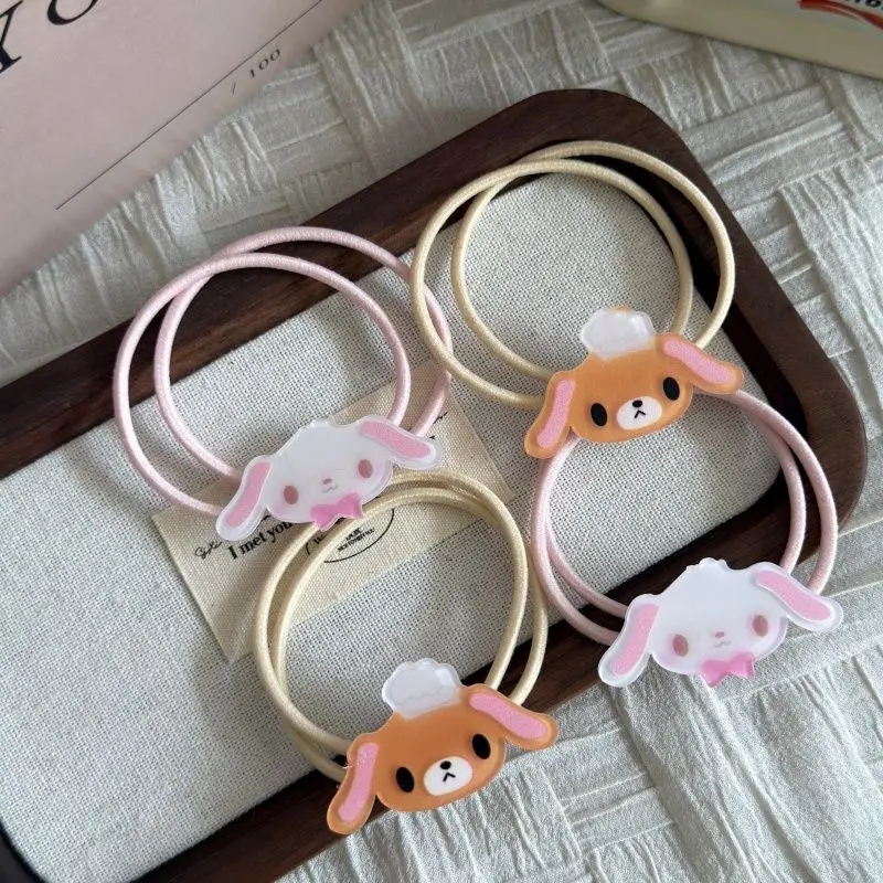 Sugarbunnies Bunny Field Cartoon Headband Anime Peripheral Hair Accessories Jewelry Bold Rubber Band A Birthday Gift for friend