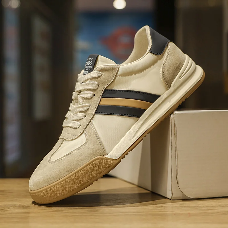 

Summer Breathable Comfortable Lightweight High-Quality Top Layer Pigskin Hot-Selling Breathable Casual Shoes for Men39-44