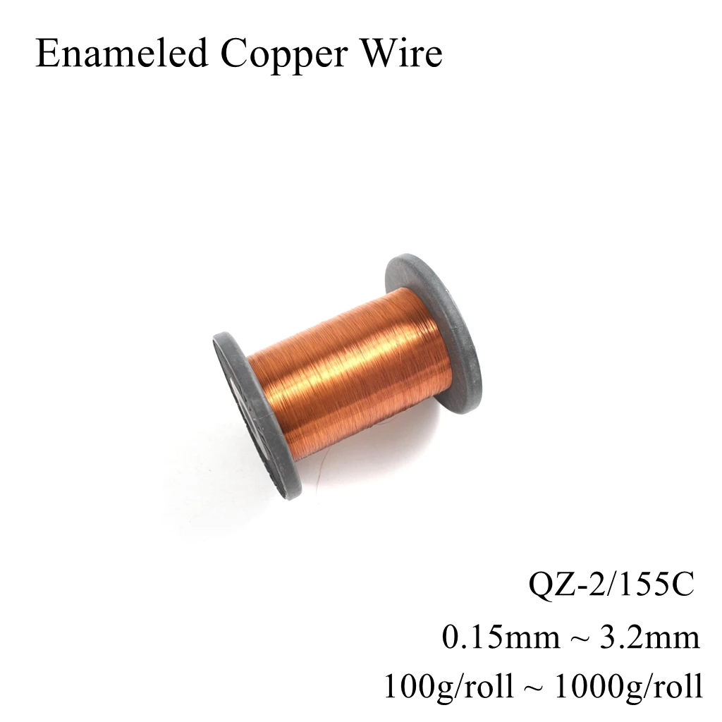 

QZ-2/155 Enameled Copper Wire Electromagnetic Coil Magnetic Cable Transformer Coated with Polyurethane for Electrical Engineerin