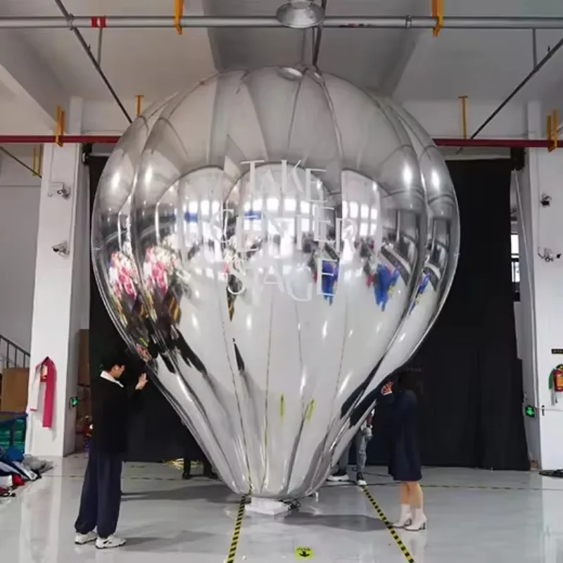 Outdoor Custom Giant Advertising Inflatable Colorful Mirror Hot-air Balloon Inflatables for Sale