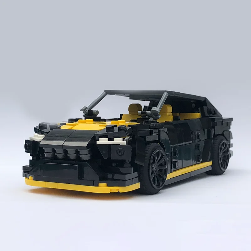 

524PCS MOC City Champions Super Car Classic Supercar Urus Performante Opening Doors Foldable Rear Seat Model Technology DIY Gift