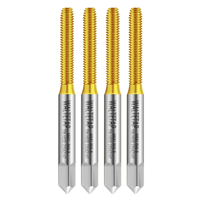 HSSE-M42 com rolo de estanho formando torneira m0.5 m0.6 m0.7 m0.8 m0.9 m1 m1.1 m1.2 m1.4 m1.5 m1.6 m1.7 m1.8 torneiras de rosca de máquina