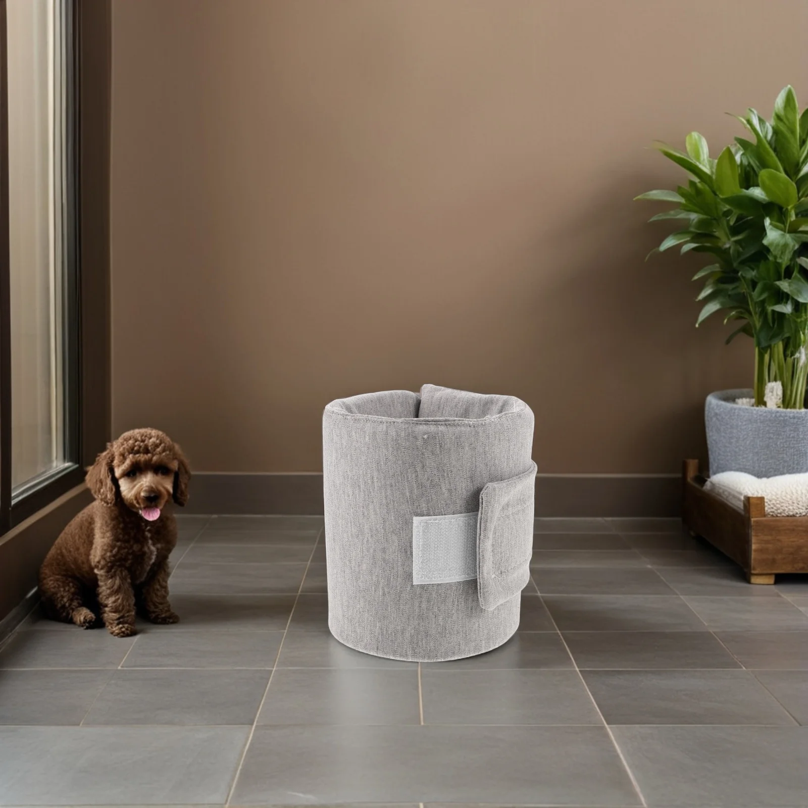 

Soft Dog Cone Adjustable Elizabethan Collar For Large Medium Dogs Post-Surgery Anti-Lick Protection Breathable Pet Neck