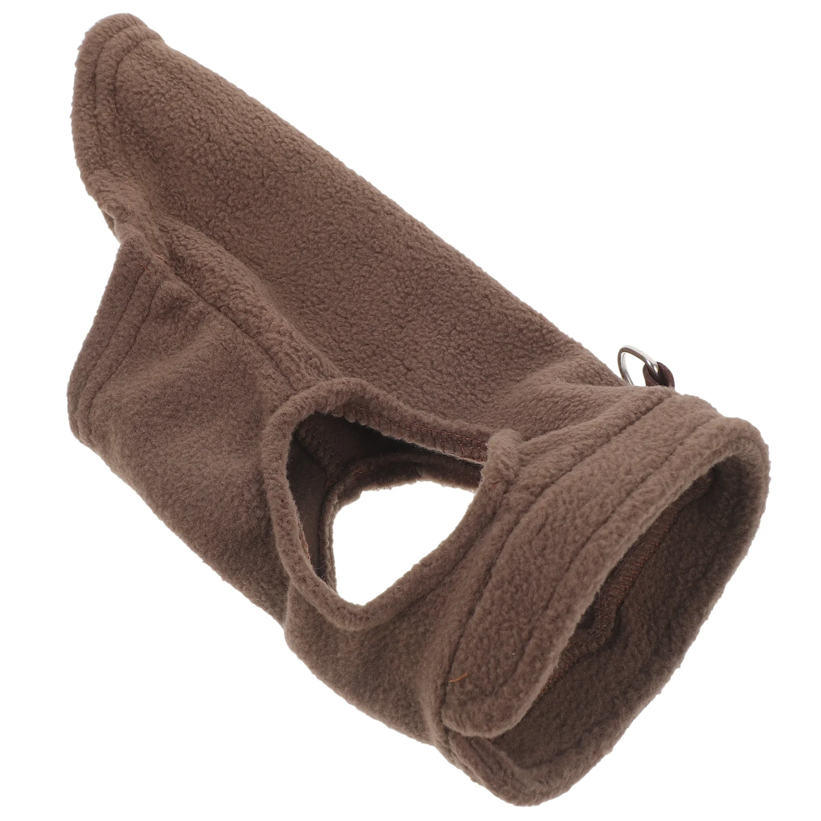 

Dog Vest Solid Color Warm Fleece Pet Clothes Winter D-Ring Puppy Costume Thermal Sleeveless Jacket For Dogs Pet Supplies