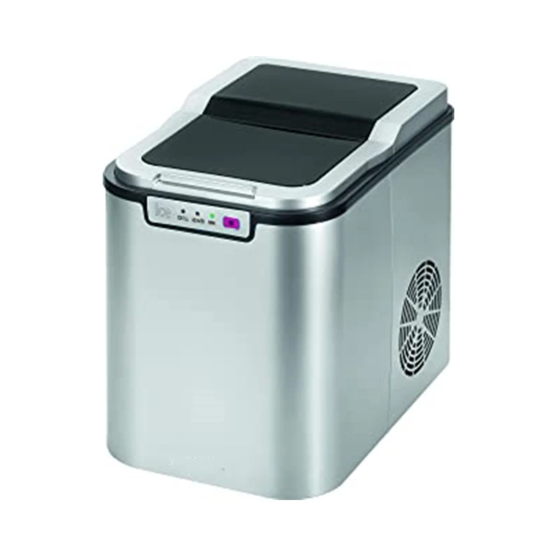 

2021 Best-selling 20kg/24h Cube Portable 12v Ice Maker Mini Compressor White Household Electric Touchpad Plastic