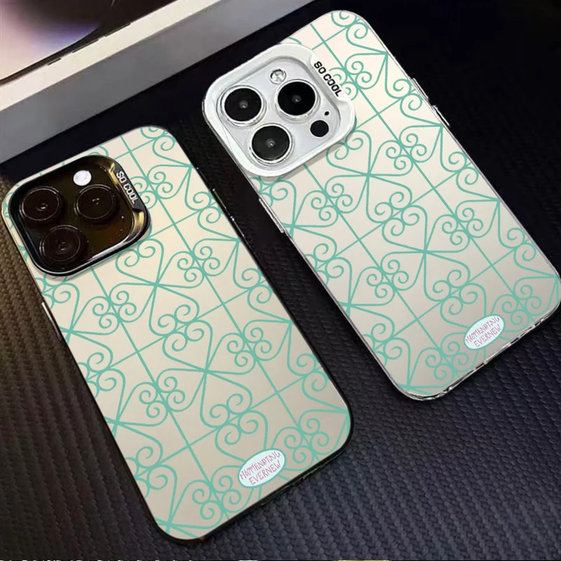 Minimalist Heart Square Grid Frosted Case for Samsung Galaxy S26 S25 S24 S23 Plus S22 Ultra S21 S20 FE A57 A56 A55 Acrylic Cover
