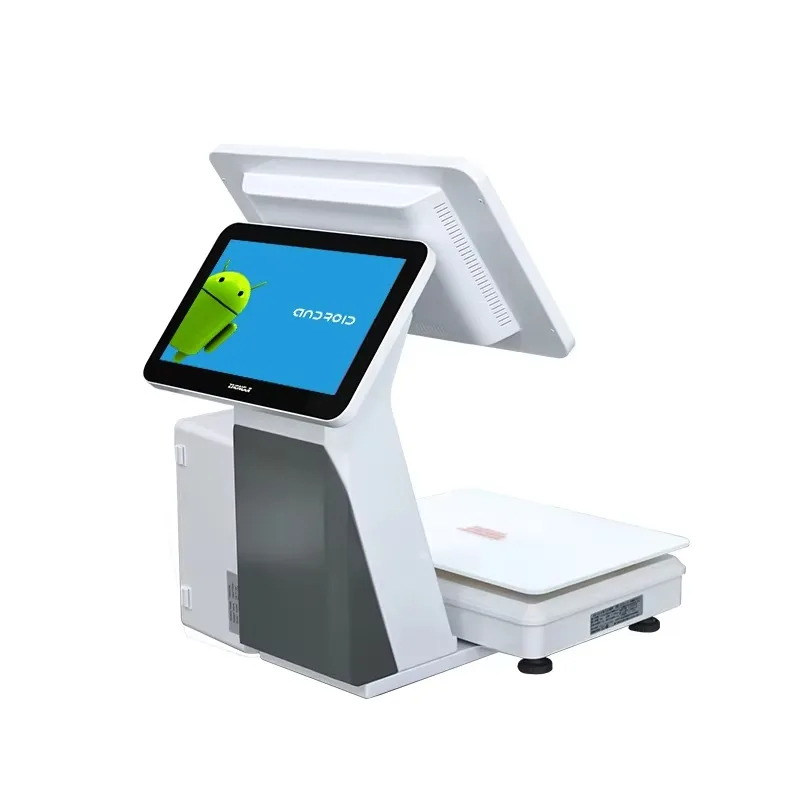 ALS9 Smart POS 15.6 Inch Android Label Scale All-in-One POS System Software Weighing Capabilities Multi-Device view 4