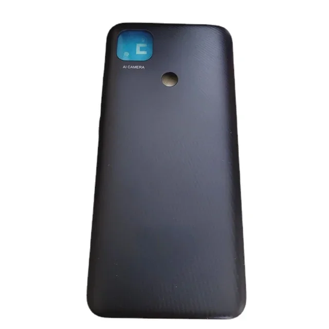 For Xiaomi Redmi 9C Battery Back Cover Rear Door Housing Case Plastic Panel Volume Button No NFC Contacts Replace