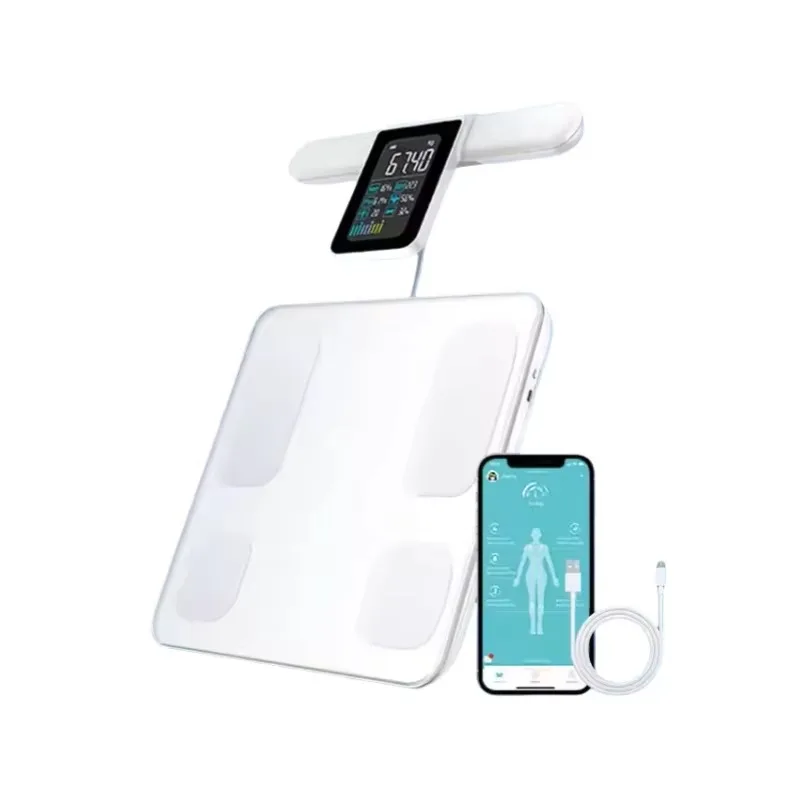 Medical Use Personal Scale Smart Digital Scale 8 Electrodes Bioimpedance Fat Body Smart Scale with App