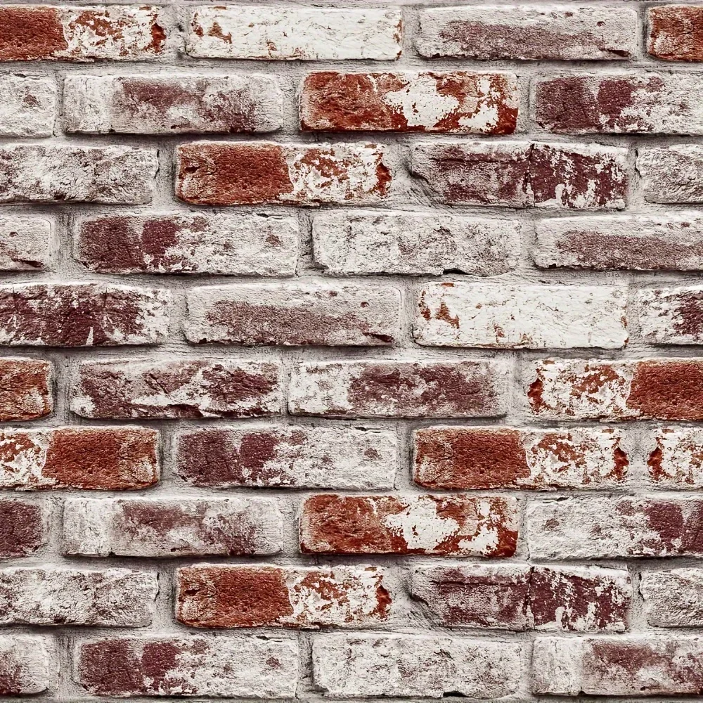 Self-adhesive Red Brick Wallpaper Detachable Self-adhesive Contact Paper Home Decoration Wall Stickers Peel and Stick Wallpaper